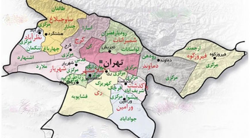 کوچه شهدا در استان تهران